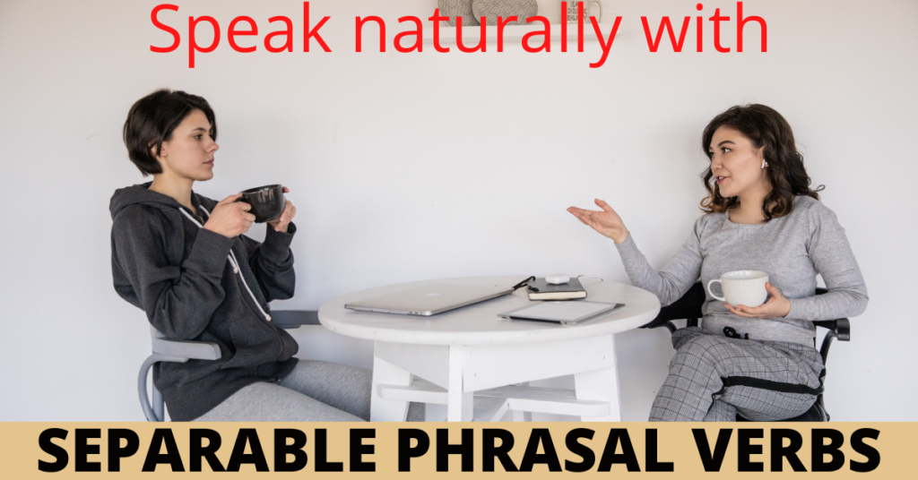 Separable Phrasal Verbs TELW